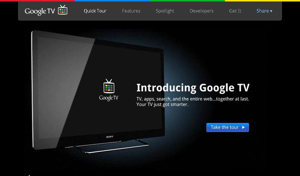 Google TV busca parcerias para desencantar (Foto: Divulgação) Google TV busca parcerias para desencantar