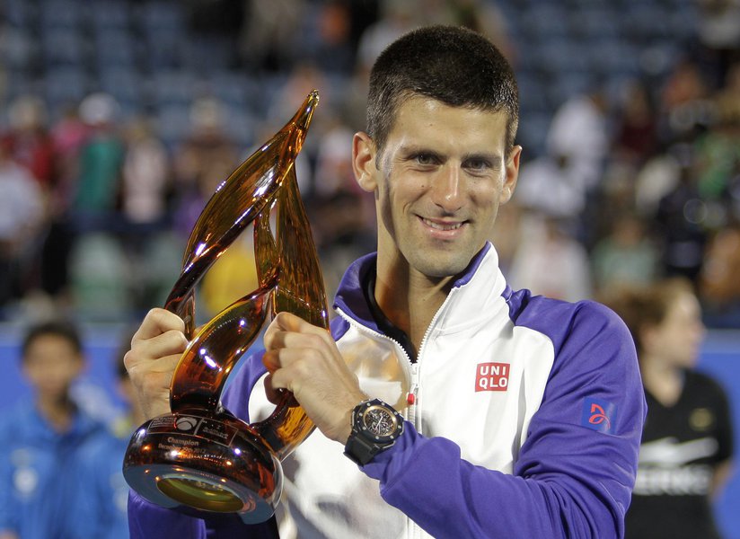 Djokovic bate Almagro na final de Abu Dabi Djokovic bate Almagro na final de Abu Dabi
