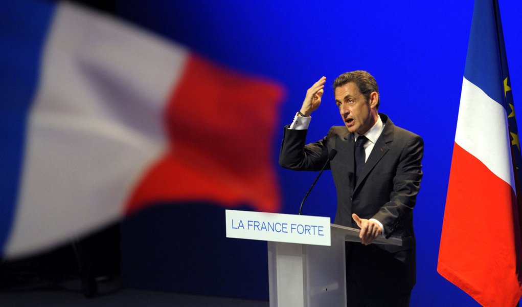 A partida ainda não terminou para Nicolas Sarkozy (Foto: Philippe Wojazer/REUTERS) A partida ainda não terminou para Nicolas Sarkozy