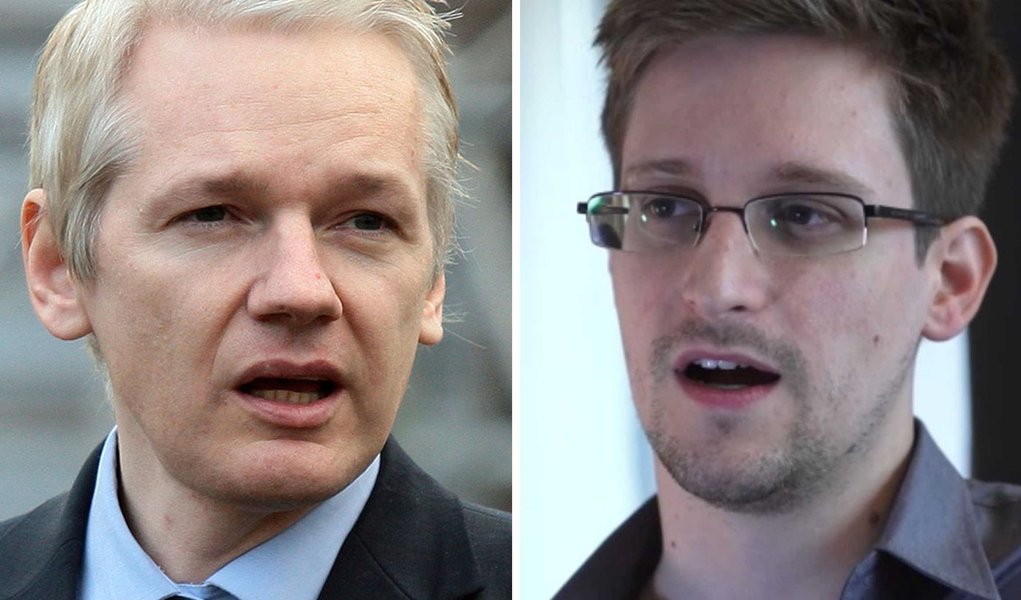 Julian Assange e Edward Snowden Julian Assange e Edward Snowden