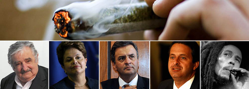 Maconha legal é debate que assusta presidenciáveis Maconha legal é debate que assusta presidenciáveis