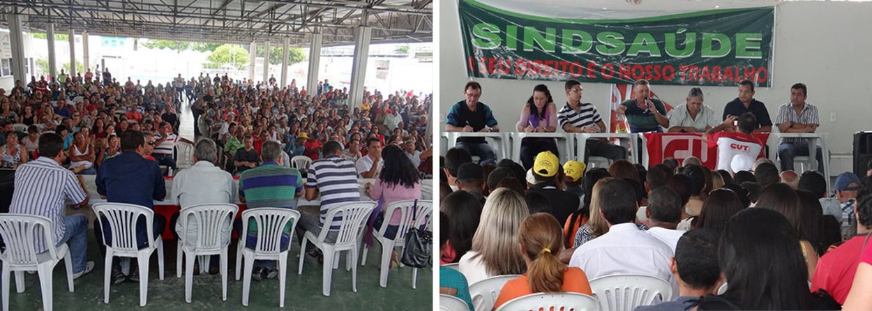 Servidores decidem encerrar greve geral (Foto: Clariza Santos) Servidores decidem encerrar greve geral