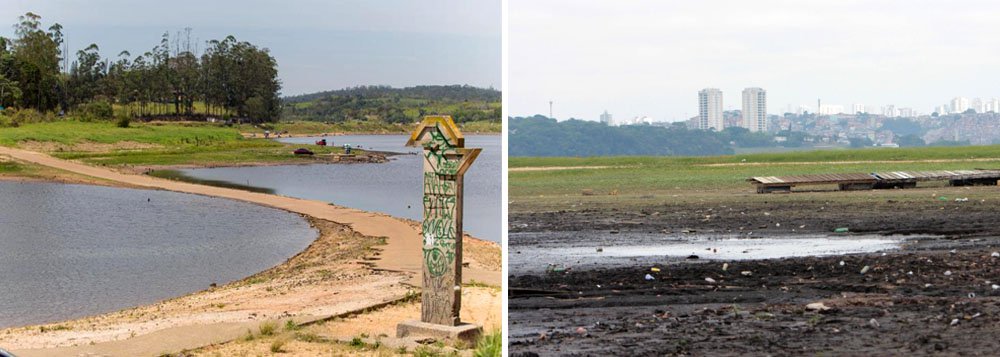 SP reconhece que situação hídrica do Alto Tietê é crítica SP reconhece que situação hídrica do Alto Tietê é crítica