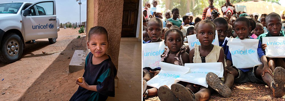 Unicef lança campanha mundial contra subnutrição infantil Unicef lança campanha mundial contra subnutrição infantil