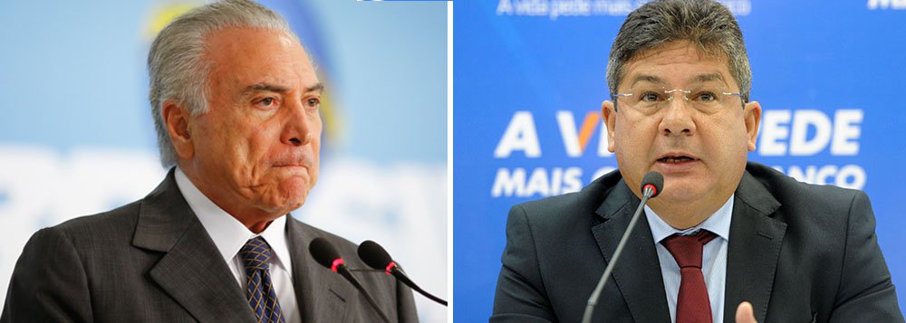 Mensagens implicam braço direito de Temer em propinas da Caixa Mensagens implicam braço direito de Temer em propinas da Caixa