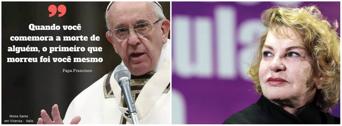 A mensagem do papa Francisco a quem celebra a morte alheia A mensagem do papa Francisco a quem celebra a morte alheia