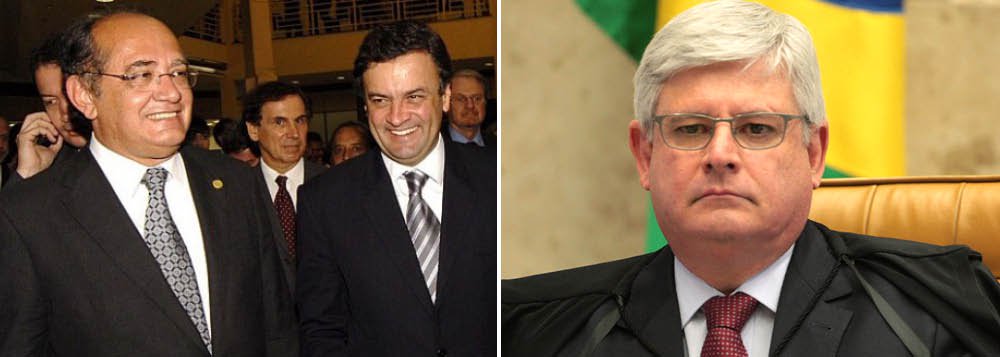 Ao contrário de Gilmar, Janot não pretende aliviar no caso Aécio Ao contrário de Gilmar, Janot não pretende aliviar no caso Aécio