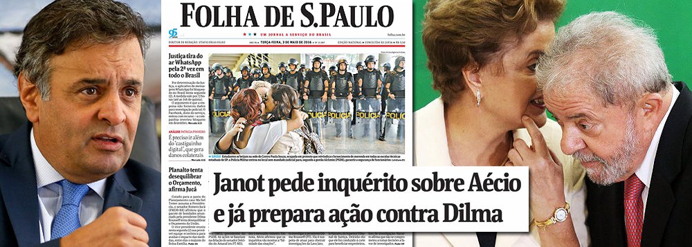 Inquérito contra Aécio foi aperitivo de ação contra Dilma e Lula Inquérito contra Aécio foi aperitivo de ação contra Dilma e Lula