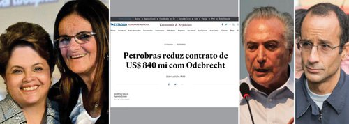 Dilma cortou em 43% contrato da propina de Temer e do PMDB Dilma cortou em 43% contrato da propina de Temer e do PMDB
