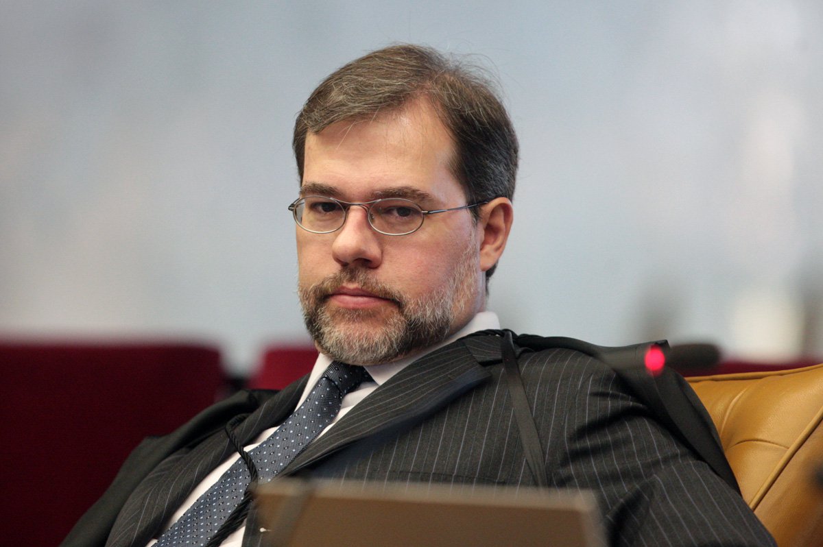 Toffoli: Dinheiro para urna eletrônica é menor que verba a partidos (Foto: Carlos Humberto/SCO/STF) Toffoli: Dinheiro para urna eletrônica é menor que verba a partidos