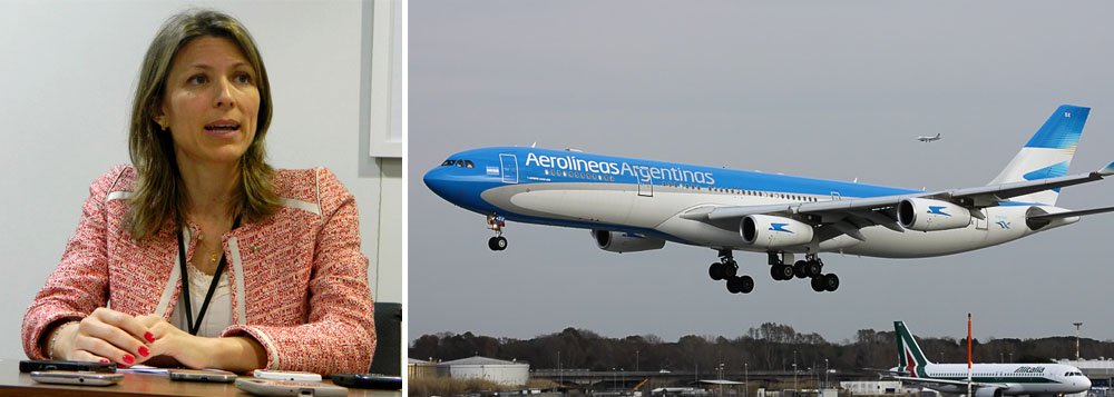Brasileira presidirá Aerolíneas Argentinas no governo Macri Brasileira presidirá Aerolíneas Argentinas no governo Macri