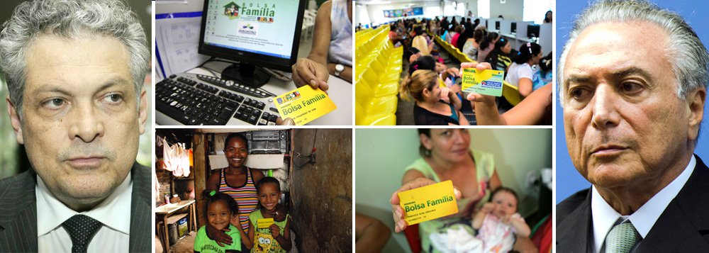 Guru de Temer diz que Bolsa Família está inchado www.brasil247.com - Guru de Temer diz que Bolsa Família está inchado