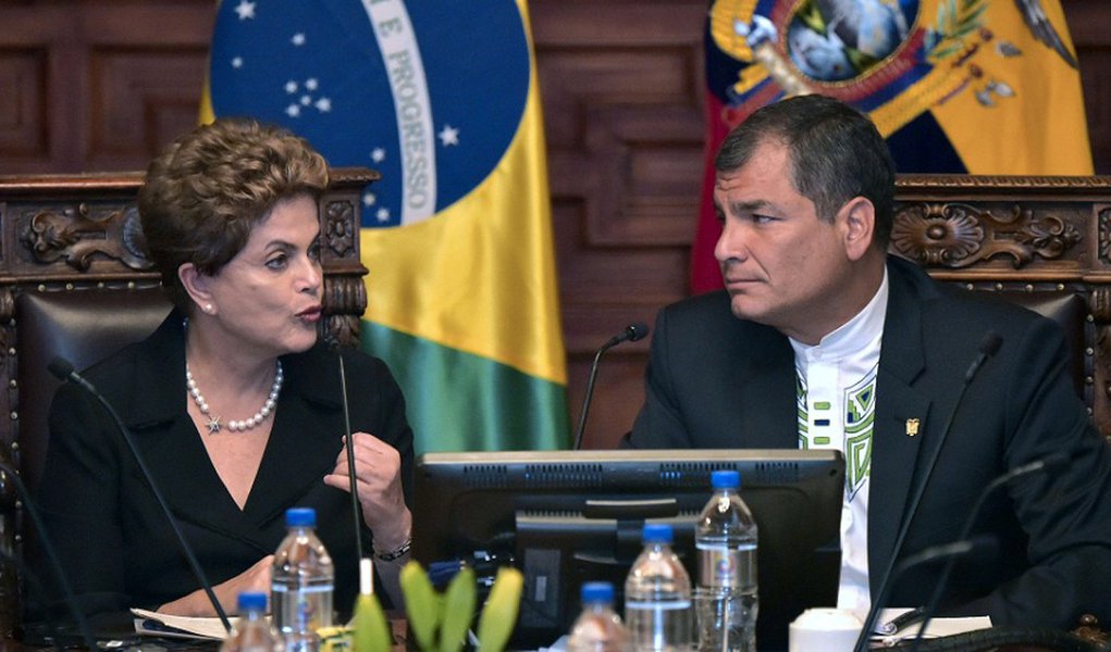 Rafael Correa: “O processo contra Dilma é uma piada” Rafael Correa: “O processo contra Dilma é uma piada”
