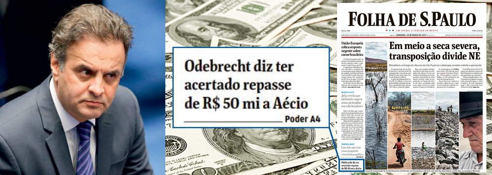 Mistério: por que a Folha escondeu os R$ 50 milhões de Aécio Neves? Mistério: por que a Folha escondeu os R$ 50 milhões de Aécio Neves?