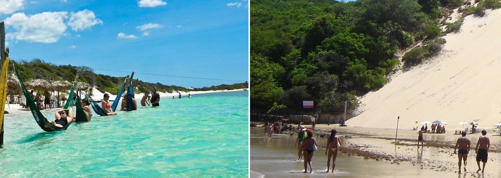 Nordeste é a região preferida dos viajantes brasileiros Nordeste é a região preferida dos viajantes brasileiros