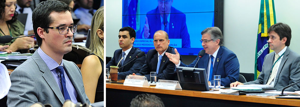 A presença intimidante de Dallagnol na Câmara A presença intimidante de Dallagnol na Câmara