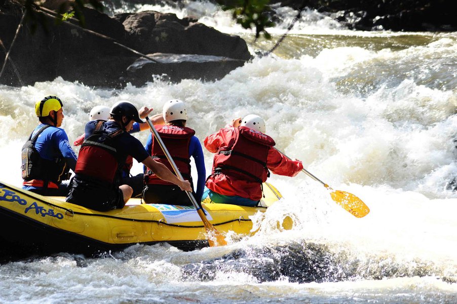 Em Brotas, o turismo de aventura é tudo de bom Em Brotas, o turismo de aventura é tudo de bom