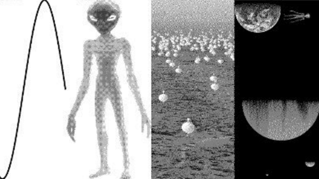 Como decodificar uma mensagem simulada de extraterrestres? Use as mídias sociais Como decodificar uma mensagem simulada de extraterrestres? Use as mídias sociais