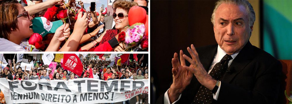 Ibope: só 10% acham que golpe valeu a pena Ibope: só 10% acham que golpe valeu a pena