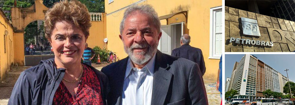 Dilma: querem tirar Lula para vender o Brasil Dilma: querem tirar Lula para vender o Brasil