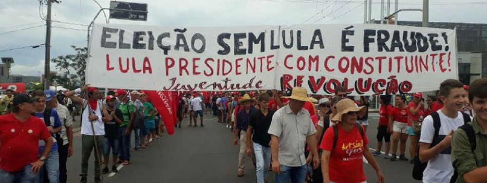 Indignação, gratidão e disposição para luta no Acampamento pela Democracia (Foto: Divulgação) Indignação, gratidão e disposição para luta no Acampamento pela Democracia
