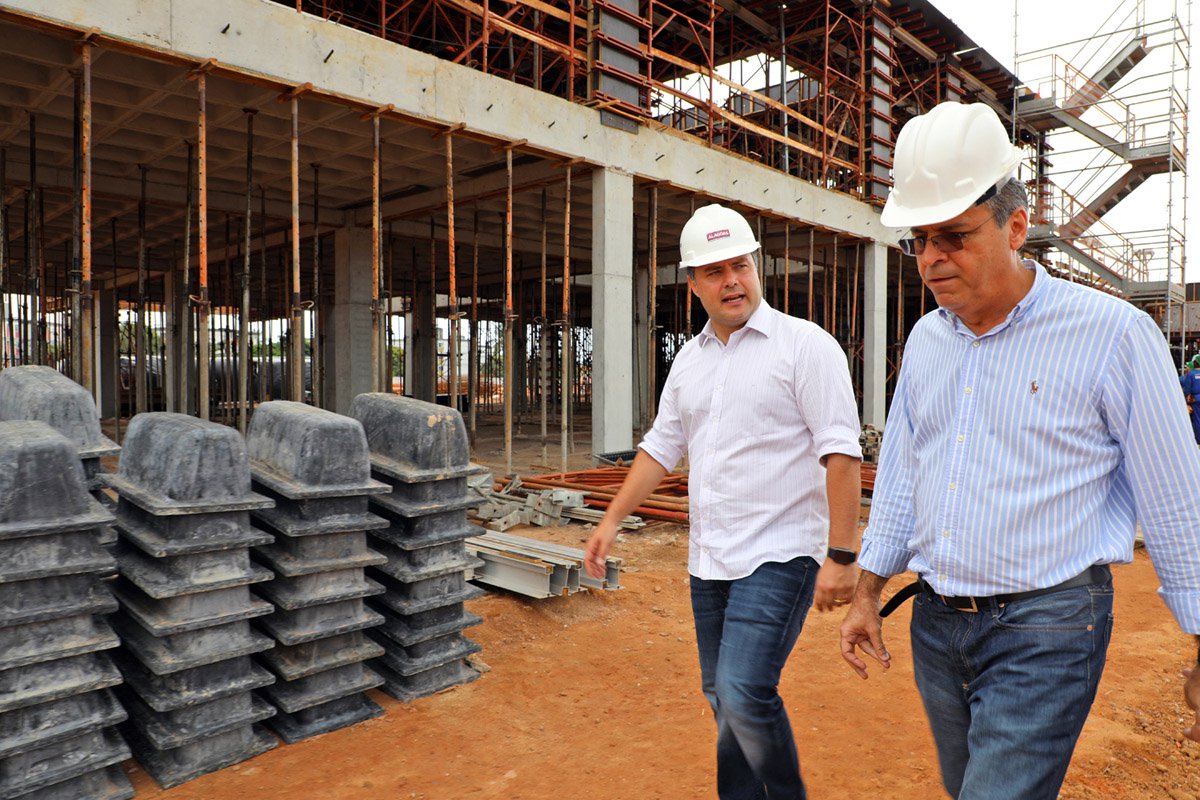 Renan Filho diz que construção de hospitais vai gerar empregos (Foto: Márcio Ferreira/Agência Alagoas) Renan Filho diz que construção de hospitais vai gerar empregos