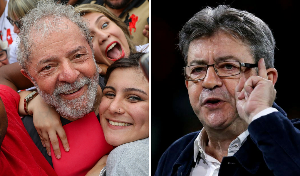 Mélenchon assina manifesto "Eleição sem Lula é fraude" Mélenchon assina manifesto "Eleição sem Lula é fraude"