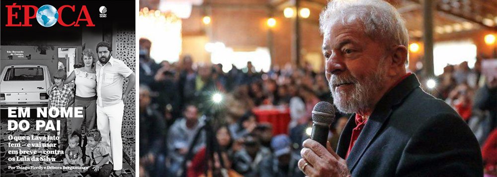 Foco da Lava Jato em 2018 será ataque aos filhos de Lula, anuncia a Globo Foco da Lava Jato em 2018 será ataque aos filhos de Lula, anuncia a Globo