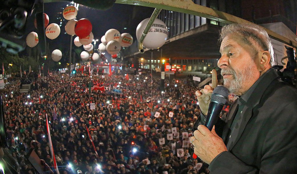 PM pede pra MP vetar atos pró e contra Lula na Paulista (Foto: Ricardo Stuckert) PM pede pra MP vetar atos pró e contra Lula na Paulista