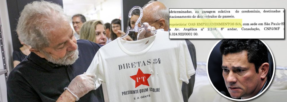 Lula explica o óbvio: triplex não pode ser dele e da OAS ao mesmo tempo Lula explica o óbvio: triplex não pode ser dele e da OAS ao mesmo tempo