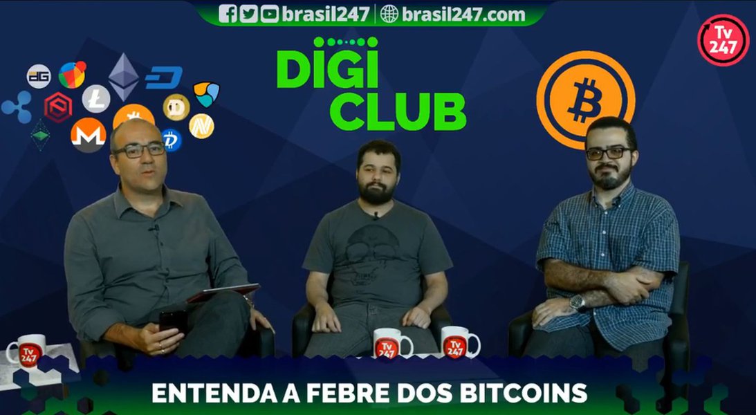 TV247 lança programa DigiClub e explica o básico sobre Bitcoin, Blockchain e criptomoedas TV247 lança programa DigiClub e explica o básico sobre Bitcoin, Blockchain e criptomoedas