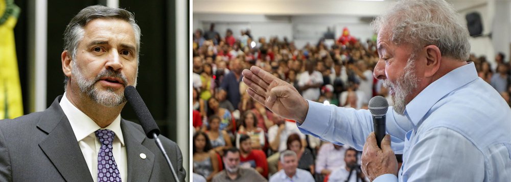Pimenta: Lula será o candidato do PT à presidência Pimenta: Lula será o candidato do PT à presidência