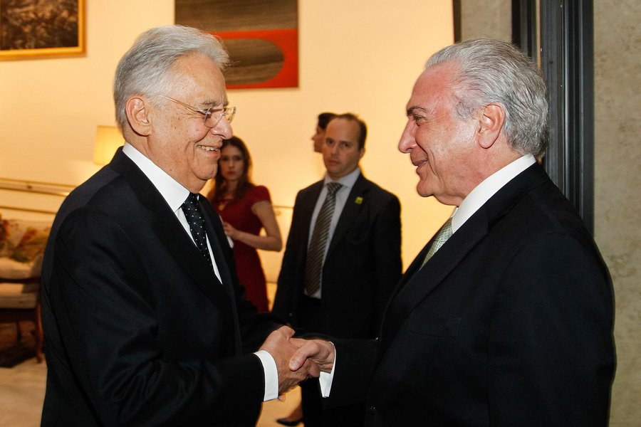 Temer e FHC são os piores cabos eleitorais do País (Foto: Beto Barata/PR) Temer e FHC são os piores cabos eleitorais do País