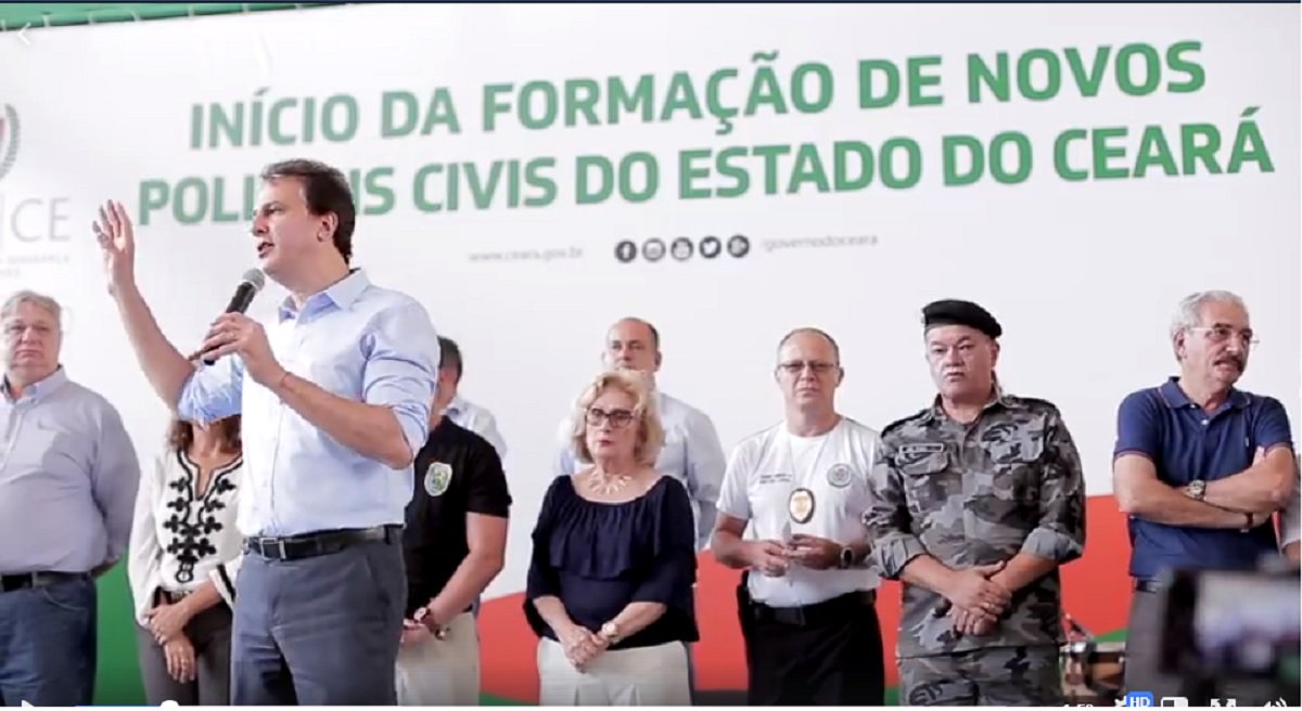 Camilo reafirma que segurança é prioridade do seu governo Camilo reafirma que segurança é prioridade do seu governo