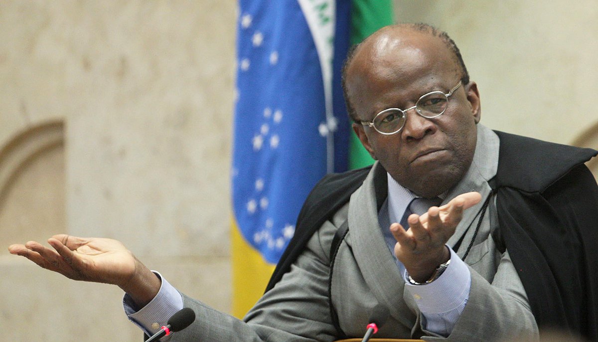 Joaquim Barbosa adia decisão de se filiar ao PSB (Foto: Nelson Jr./SCO/STF) Joaquim Barbosa adia decisão de se filiar ao PSB
