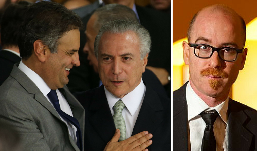 Safatle aponta o escárnio: país com Lula condenado, Temer presidente e Aécio senador Safatle aponta o escárnio: país com Lula condenado, Temer presidente e Aécio senador