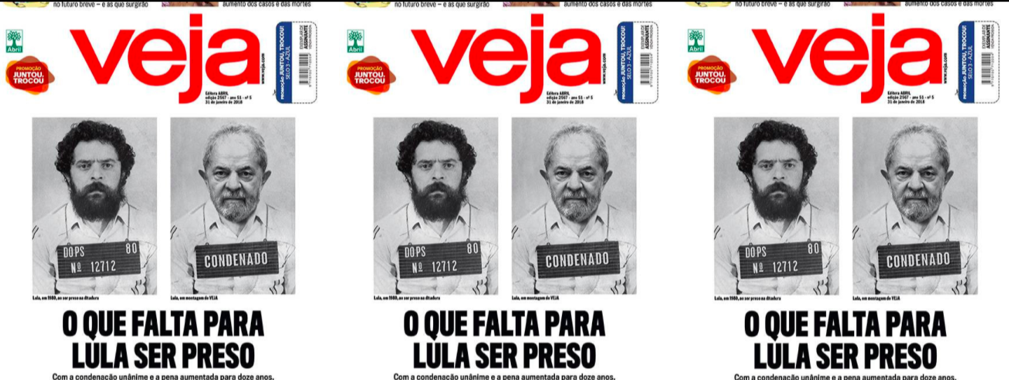 Veja se revela na capa: novo Dops quer prender Lula Veja se revela na capa: novo Dops quer prender Lula