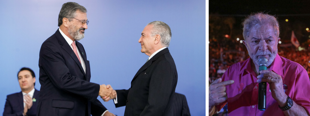 Ministro da Justiça parabenizou juízes por condenação de Lula Ministro da Justiça parabenizou juízes por condenação de Lula