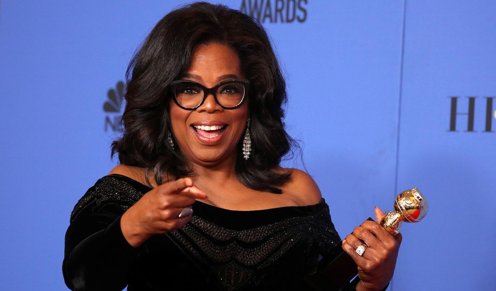 Oprah venceria Trump em disputa presidencial, diz pesquisa (Foto: REUTERS/Lucy Nicholson) Oprah venceria Trump em disputa presidencial, diz pesquisa