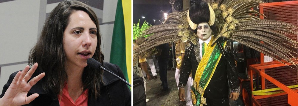 Desfile da Tuiuti escancarou o que está nas pesquisas de opinião, diz Laura Carvalho Desfile da Tuiuti escancarou o que está nas pesquisas de opinião, diz Laura Carvalho