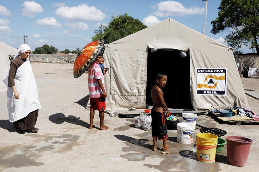 Governo Federal vai decretar estado de emergência social em Roraima (Foto: NACHO DOCE/Reuters) Governo Federal vai decretar estado de emergência social em Roraima