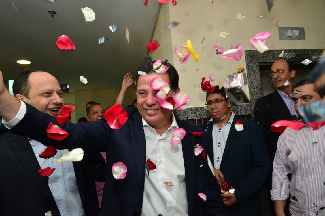 Nas redes, Marconi anuncia renúncia, em cumprimento à legislação Nas redes, Marconi anuncia renúncia, em cumprimento à legislação