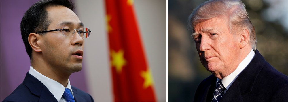 China promete reação caso Trump siga com ameaça tarifária China promete reação caso Trump siga com ameaça tarifária