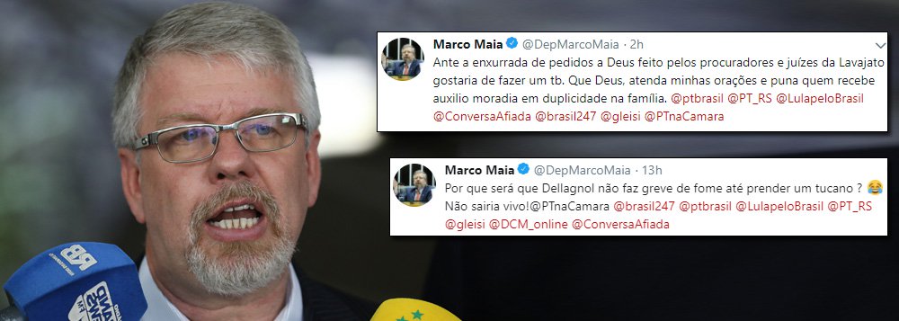 Marco Maia questiona 'jejum' e 'orações' do Judiciário pela prisão de Lula Marco Maia questiona 'jejum' e 'orações' do Judiciário pela prisão de Lula