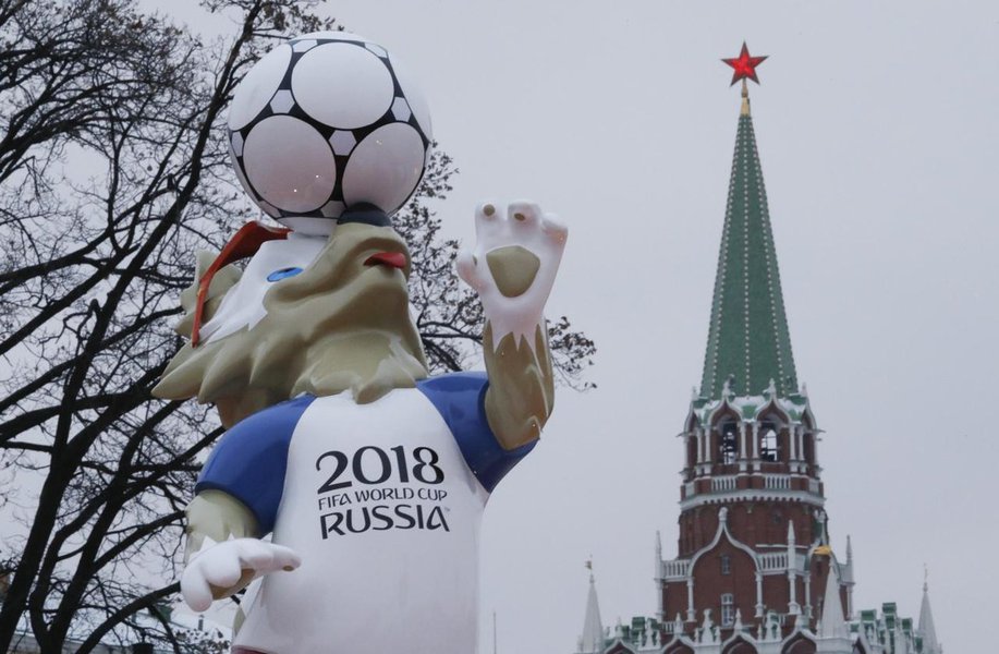 Porta-voz da chancelaria russa: Ocidente quer impedir Copa na Rússia (Foto: SERGEI KARPUKHIN/Reuters) Porta-voz da chancelaria russa: Ocidente quer impedir Copa na Rússia