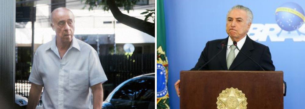 PF acha ligação direta entre propinas do coronel Lima e Temer PF acha ligação direta entre propinas do coronel Lima e Temer