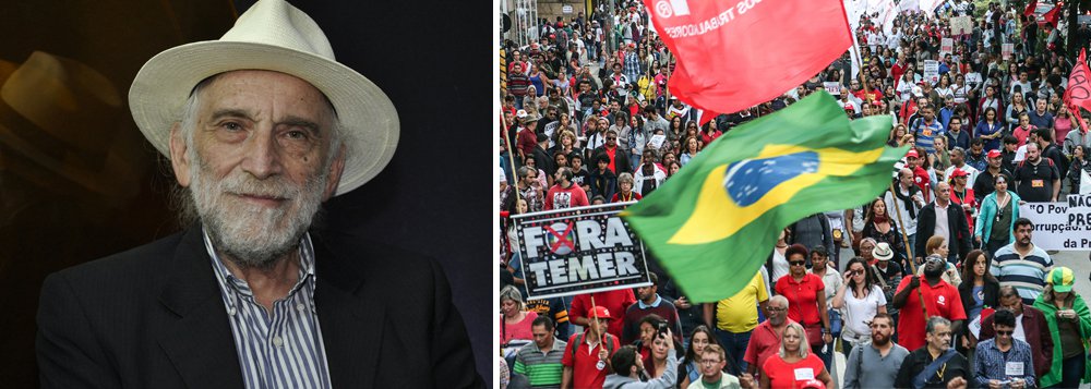 Alex Solnik: frente antifascista tem que englobar todos que condenam a extrema-direita Alex Solnik: frente antifascista tem que englobar todos que condenam a extrema-direita