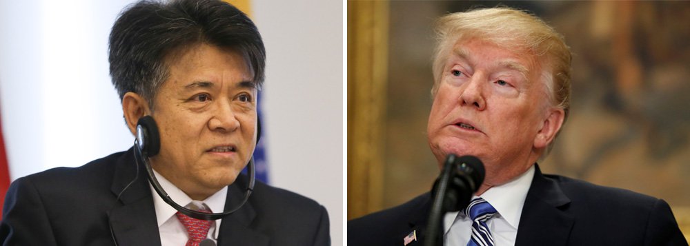 Embaixador chinês prega união com o Brasil contra o protecionismo de Trump Embaixador chinês prega união com o Brasil contra o protecionismo de Trump