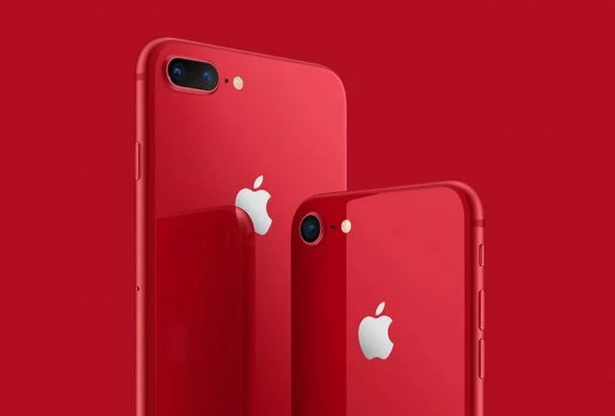 Apple lança iPhone 8 e 8 Plus vermelhos em campanha especial Apple lança iPhone 8 e 8 Plus vermelhos em campanha especial