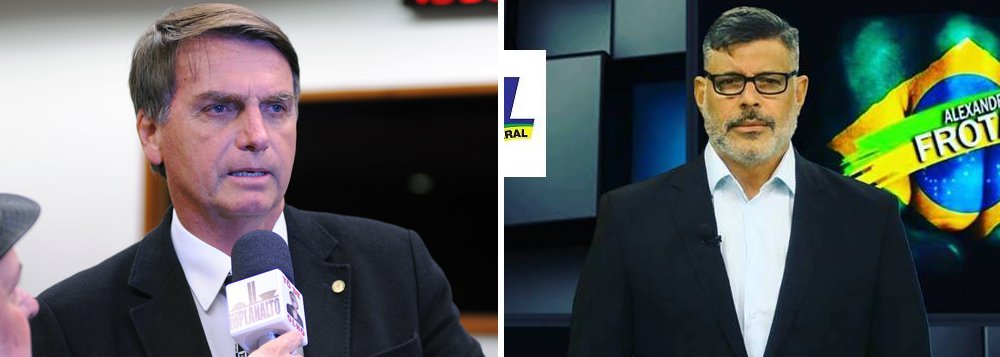 Bolsonaro convida Alexandre Frota para ser ministro da Cultura Bolsonaro convida Alexandre Frota para ser ministro da Cultura